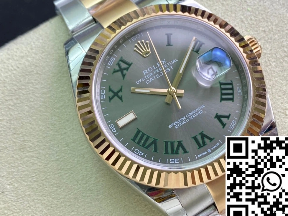 Datejust Thermal EW M126333-0019 821 Factory Gold Yellow Rolex 0808